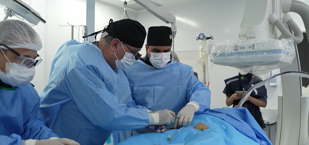 Hemodinâmica de unidade avança com procedimentos cardíacos