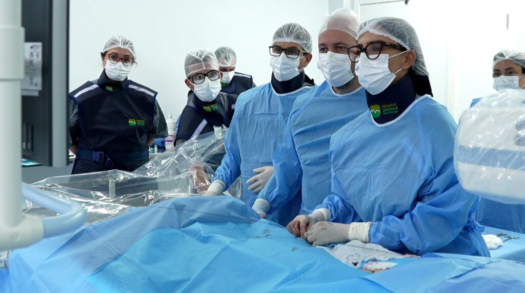 Hospital avança em procedimentos endovasculares com a hemodinâmica