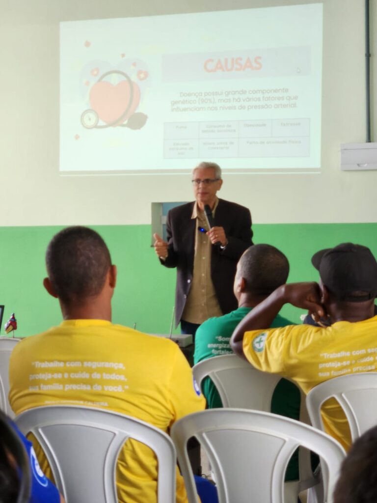 Empresa parceira recebe orientações na 2ª SIPAT