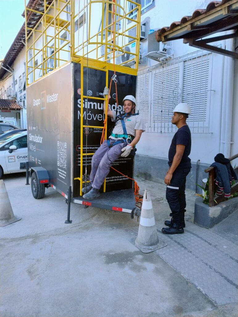 Equipe de Manutenção participa de treinamento sobre a NR 35