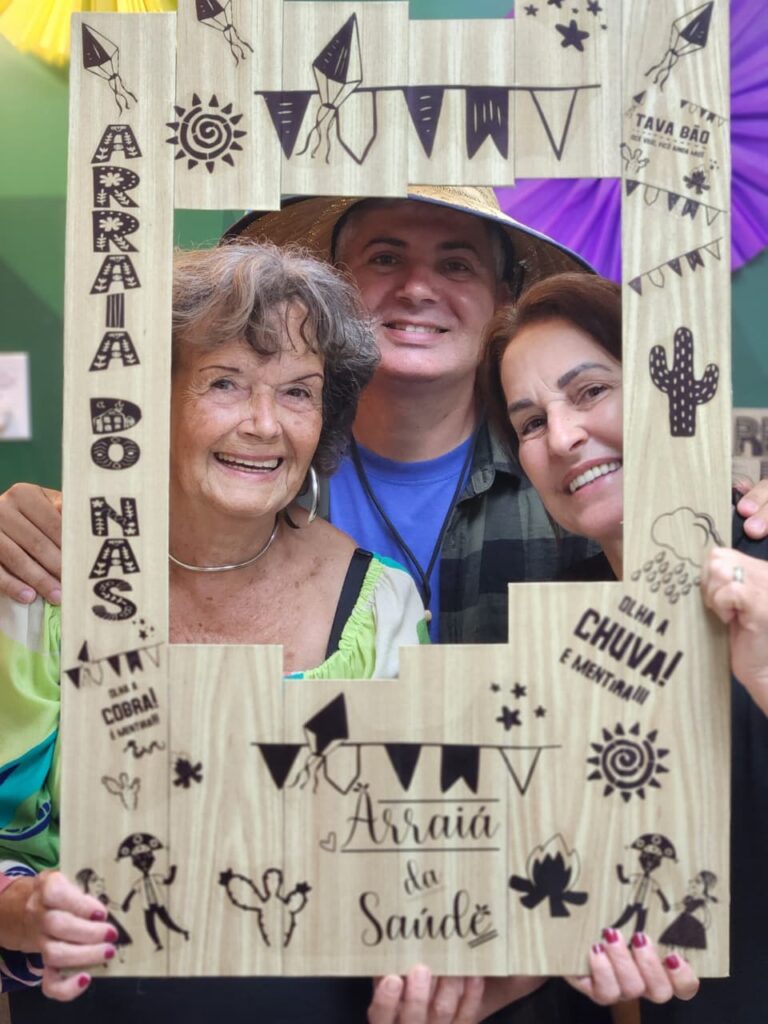 Arraiá da Saúde para beneficiários do NAS é realizado