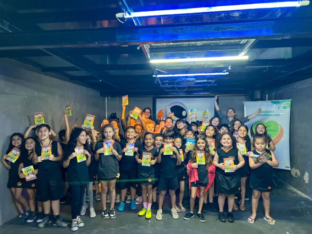 Mais de 200 crianças participam de projeto escolar sobre sustentabilidade e cooperação