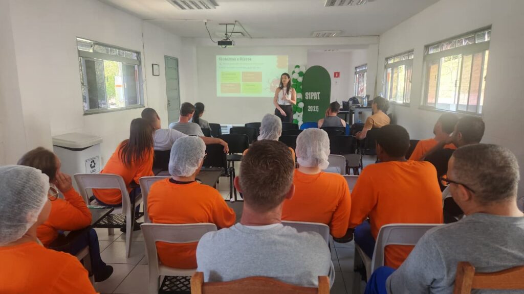 Palestras na SIPAT incentivam hábitos saudáveis