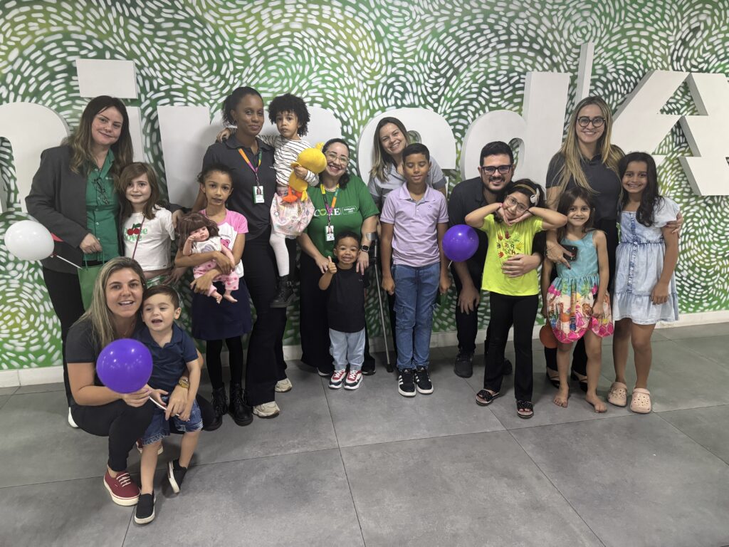 Filhos de colaboradores participam de tarde especial no Dia das Crianças