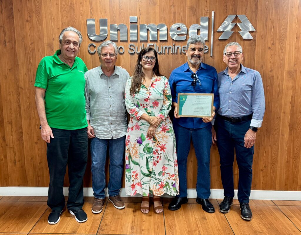 Cooperado recebe menção honrosa