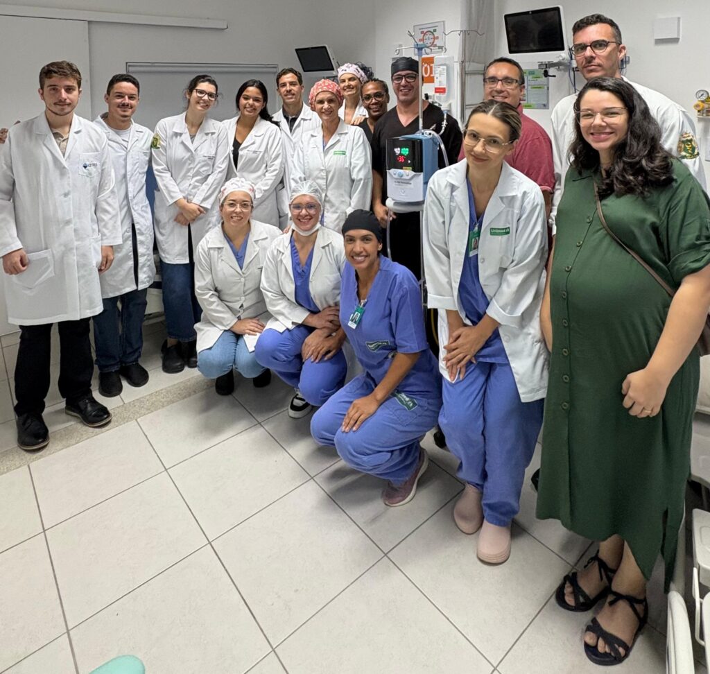 Capacitação em suporte respiratório moderno é realizada