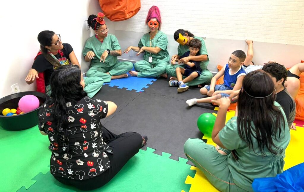 Oficina Criativamente movimenta o Viver Bem Infantil