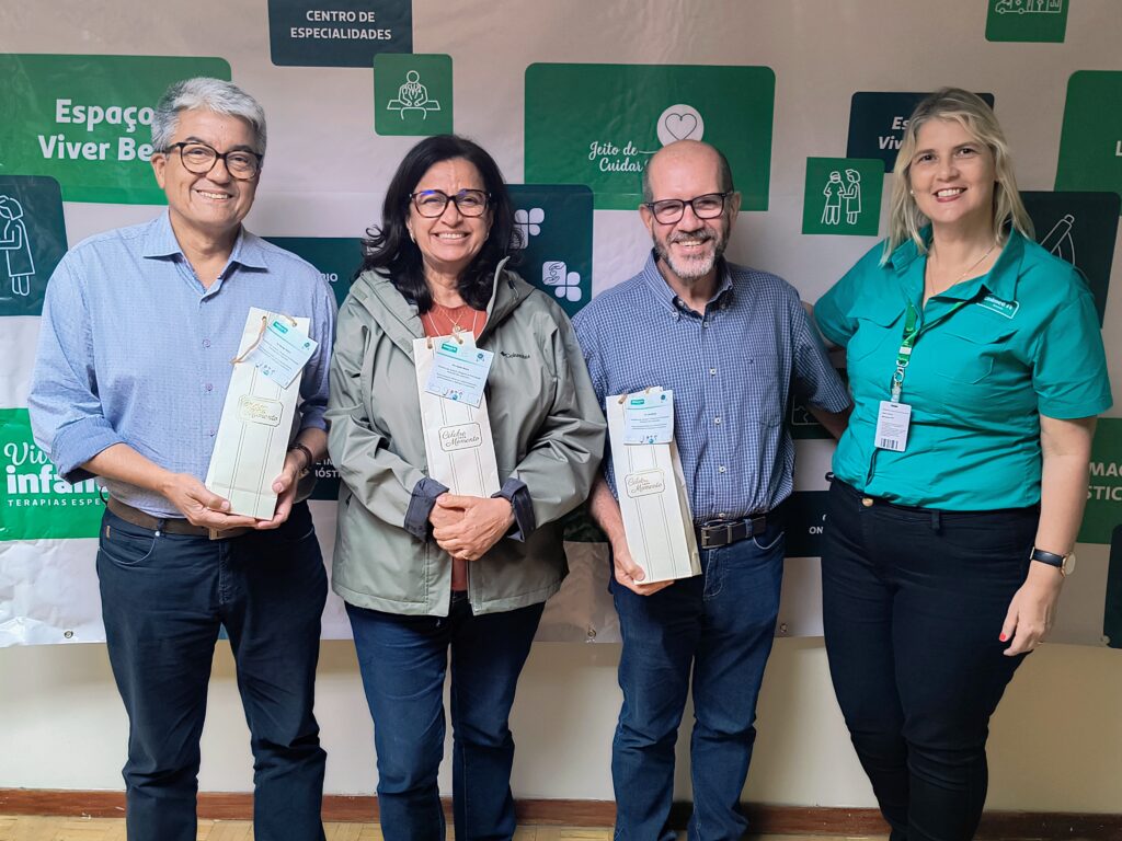 Premiação reconhece cooperação e dedicação de profissionais