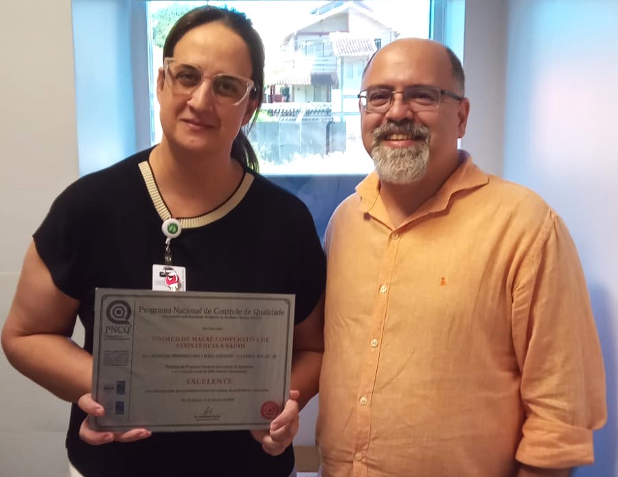Laboratório recebe Certificado de Excelência do PNCQ