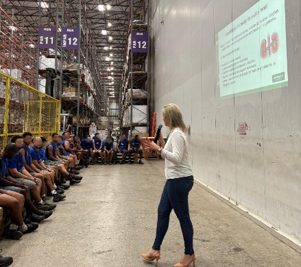 Nutrição é tema de ações voltadas à promoção da saúde nas empresas clientes