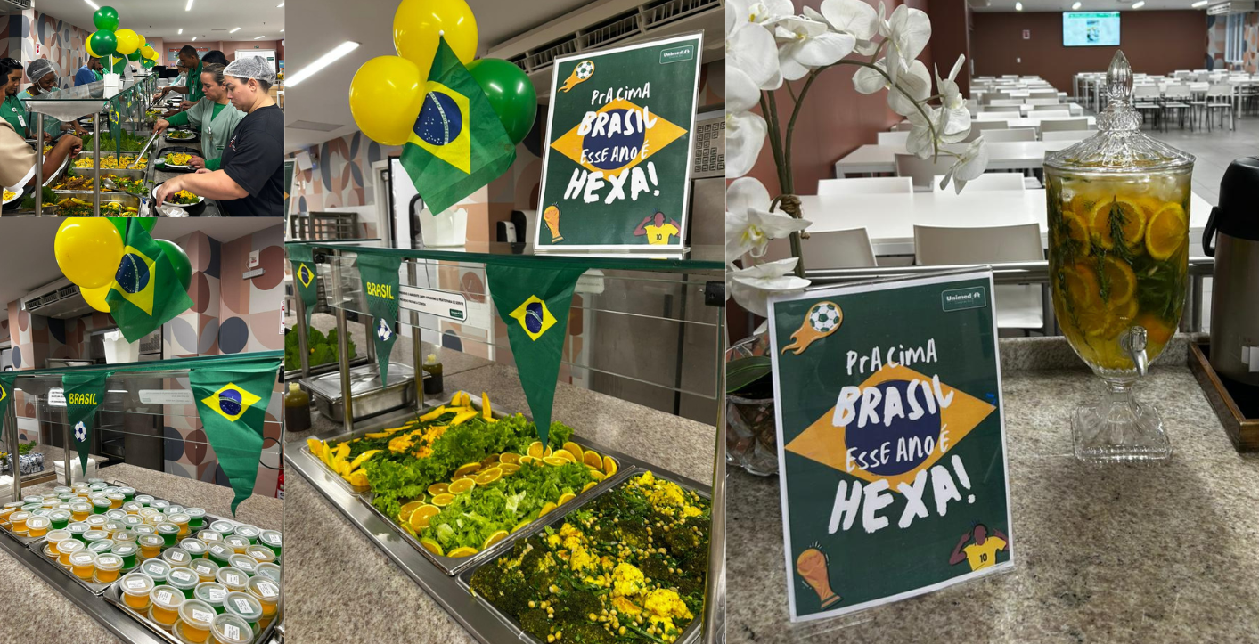 Datas comemorativas inspiram ações especiais da equipe de Nutrição no hospital