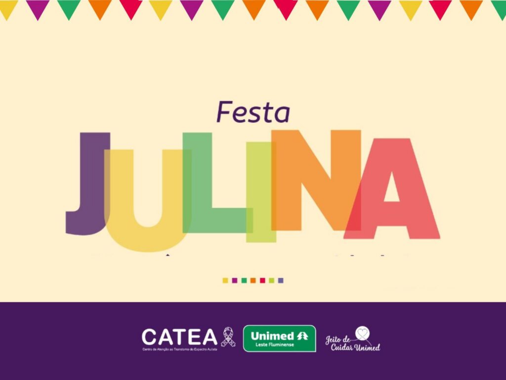 CATEA São Gonçalo promove festa julina para integrar famílias à rotina terapêutica de crianças com TEA