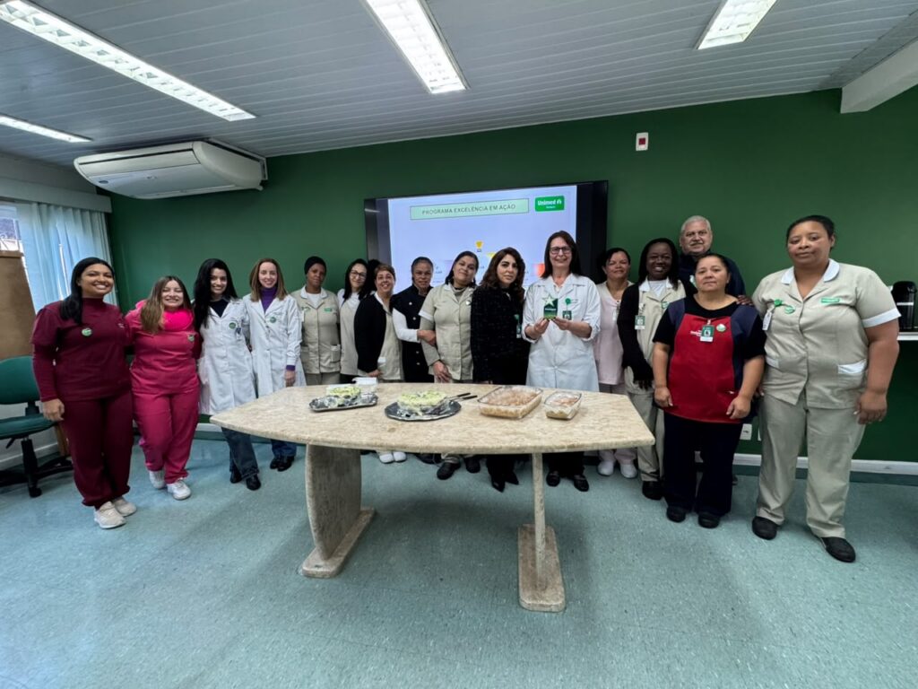 Excelência em Ação: setor de Nutrição do hospital é destaque em premiação interna
