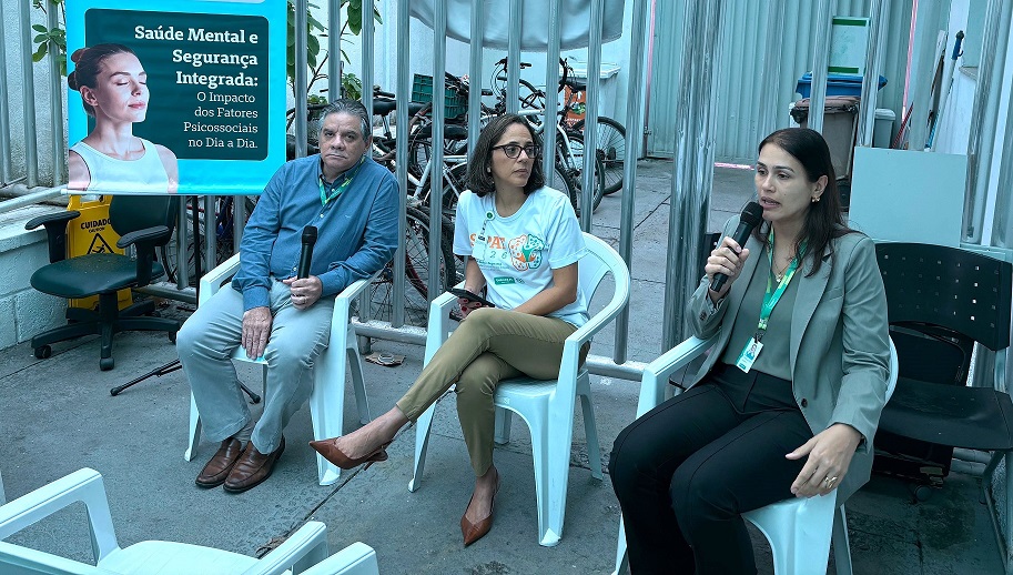 SIPAT promove diálogo sobre saúde mental e responsabilidade coletiva no trabalho