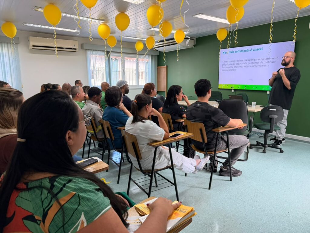 Federada promove ação de conscientização sobre saúde mental durante o Setembro Amarelo